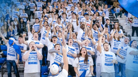 The community unites as UB's 6th man, bringing the energy and spirit to every game!