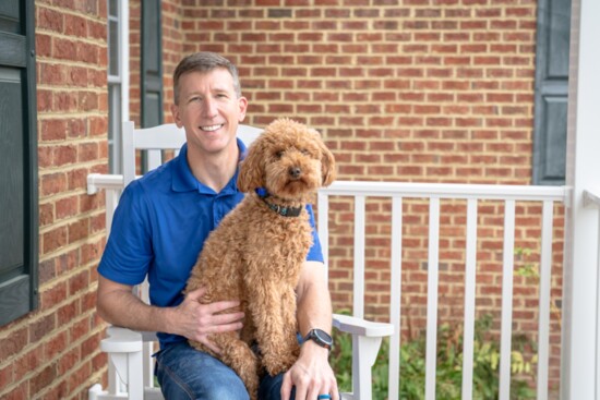 Paul and his devoted pup Amber