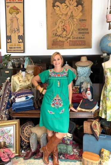 Owner Angela Cook at Arsenic & Old Lace Photo Credit: Cody Cook