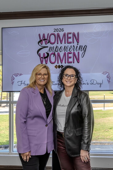 Kathy Lehner, CEO of the Venice Chamber of Commerce with Simone Knego, Keynote Speaker, Author & Empowerment Coach .