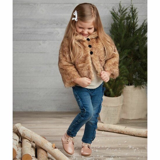 Cute Plush Jacket for the Little Lady