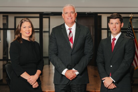 From left to right: Kristen Bode, Brian Tackett, Colby Berry