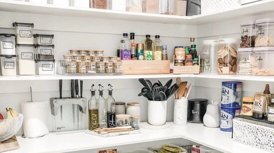 They can organize your kitchen pantries...