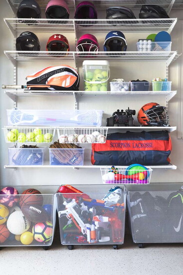 ...racks, wall slats...