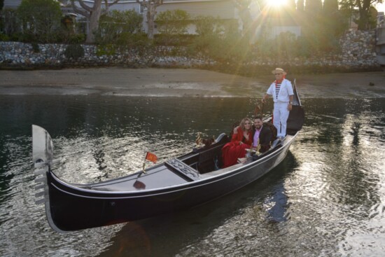 Gondola Ride in Newport Beach