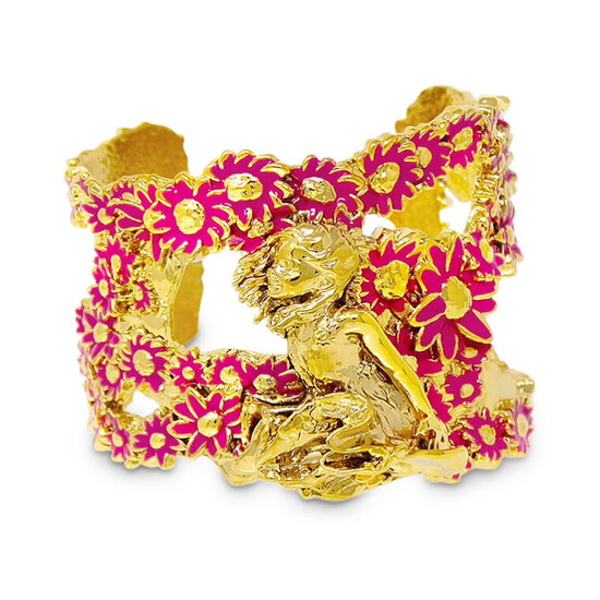 Angela Mia Sunshine Every Day Cuff
