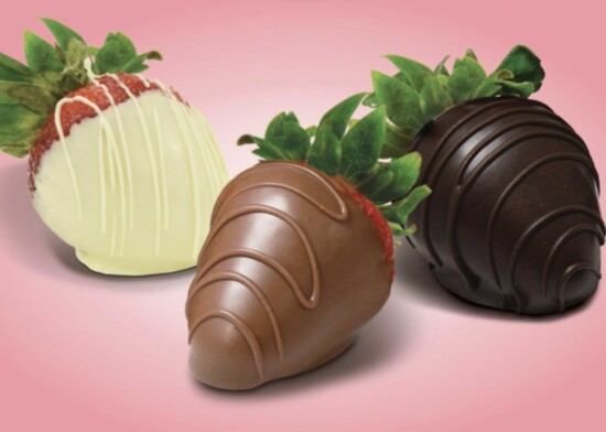 Chocolate-covered strawberries from Kilwins 