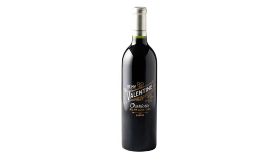 4. Personalized Wine Bottle - Personalize.Williams-Sonoma.com