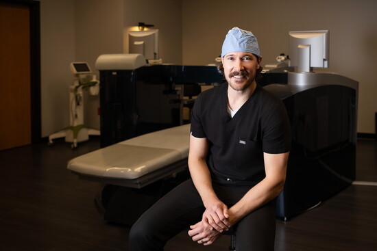 Dr. Brandon Baartman, Lead Surgeon at Vance Thompson Vision in Omaha