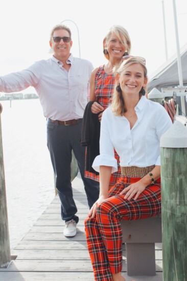 Floridians wear plaid too!  We offer a great selection of performance fabrics for men and women -- perfect for your holiday gathering.