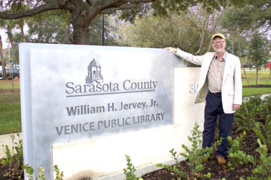 William Jervey donated $1 million toward the building of the Venice Library, which bears his name.