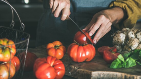 Locally sourced, in-season fresh ingredients are the key!