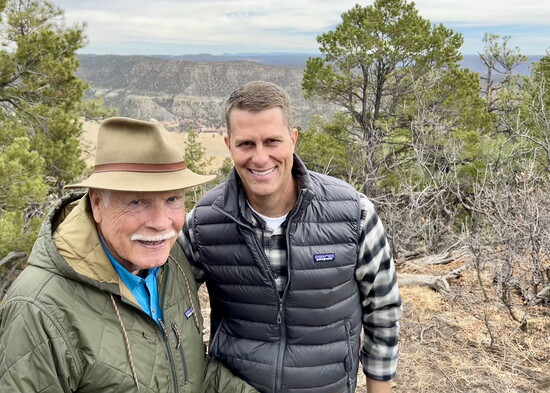 The late Ted Turner & Jade McBride