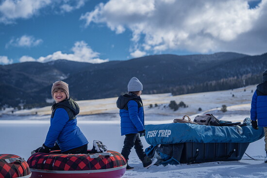 Ice fishing