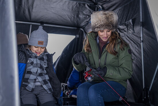 Ice fishing