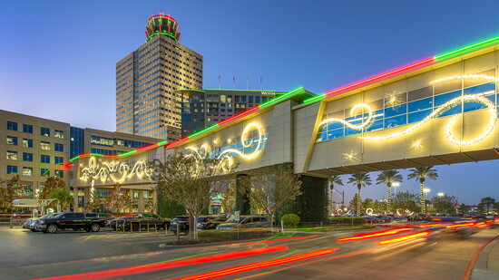 Memorial City sparkles with more than 4 million lights, creating a true winter wonderland.