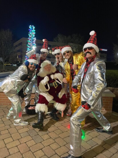 The Naked Karate Girls will provide live music at A Very Merry Takeover concert, 12-3 p.m. on December 7. 