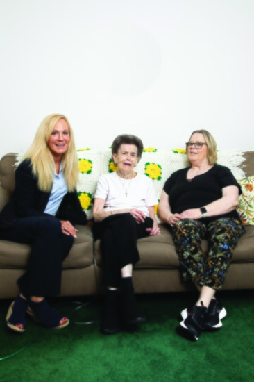Beth O'Connor, Veterans Home Care Coordinator, Mildred Lockwood O'Brien, Joann Bowell