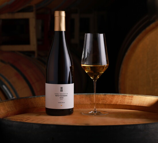 Early Mountain Vineyards' Petit Manseng. Photo courtesy of Early Mountain Vineyards 