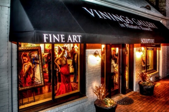 The ever welcoming Vinings Gallery storefront