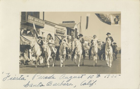 Old Spanish Days Parade 1935
