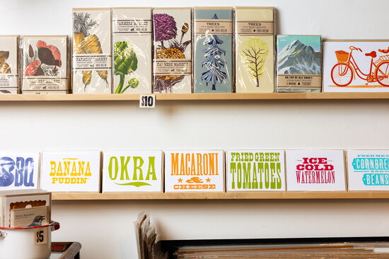 Julie Belcher's stationary and postcards