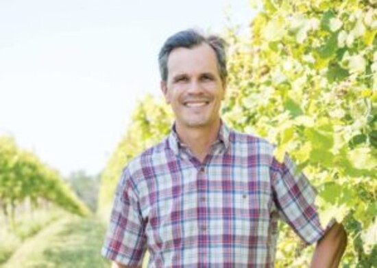 Keswick Vineyards' winemaker Stephen Barnard. Photo Credit: Cindy Schornberg