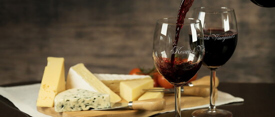 Cheese and wine. Photo Credit: Cindy Schornberg
