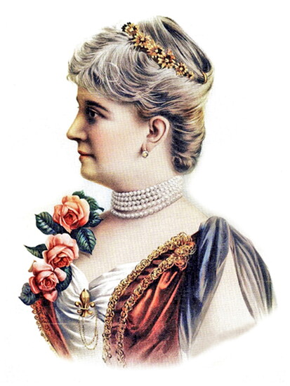 Portrait of Bertha Palmer.