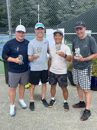 Chris Pavlin, Gerald Chew, Gary and Mike Hartmann