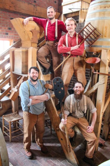 Carillon Brewing Company staff. 