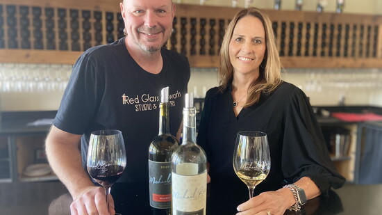 Husband Tim Drake, winemaker, and his wife Proprietor Rosann Mitrione, have taken a "grape first" approach to making Texas estate wines.