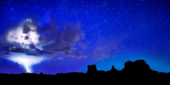 Kelly Langley, "Monument Valley Night"