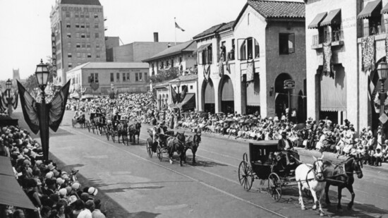 El Desfile Histórico, c. 1935 Collection Santa Barbara Historical Museum