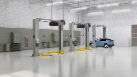 Volvo's Technical and Training Center Interior