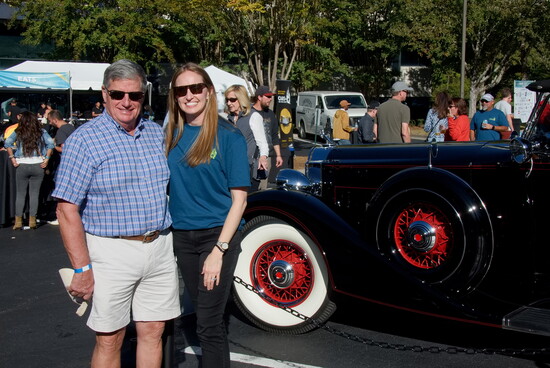 Both from Brookhaven, Choate Founder (Retired), Board of Directors Chairman with Emily Choate Bridges, Event Founder and VP of Marketing and Communications.  