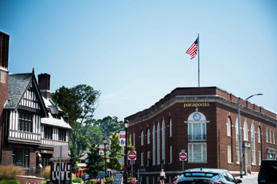 Along Main Street and Post Road