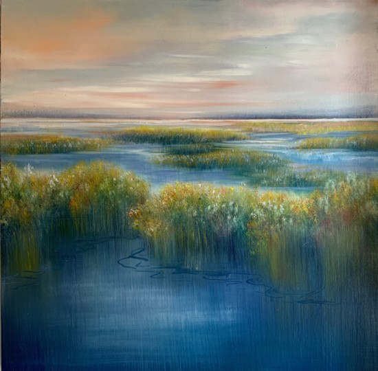 Saugatuck Grasses, 20"x20"