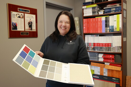 Jennifer Wylie will have you smiling before, during and especially after your floor is finished