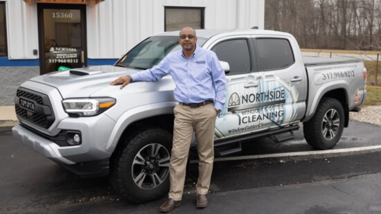 Gene Hairston, owner, Northside Window and Gutter Cleaning