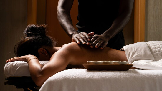 Spa treatment at the Four Seasons Hotel Baltimore. Photo Credit: Four Seasons Hotel Baltimore