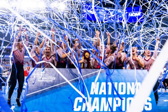 A record-tying three rotations with scores of 49.00 plus led to a magical comeback for OU and the fifth national championship in eight years. 