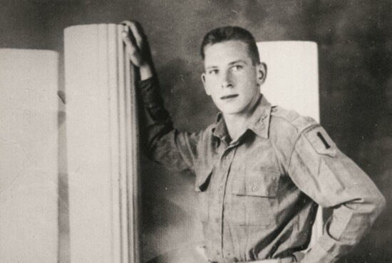 Quentin Murdock during World War II (courtesy of Quentin Murdock)