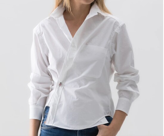 Crisp white shirts with a twist.