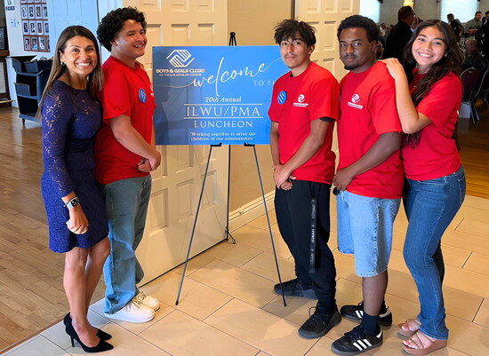 Vera Jimenez at the ILWU/PMA Boys and Girls Club luncheon and fundraiser.