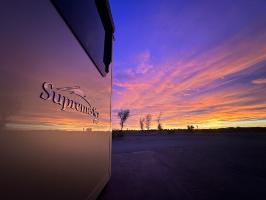 Enjoy breathtaking sunsets from both RV resorts