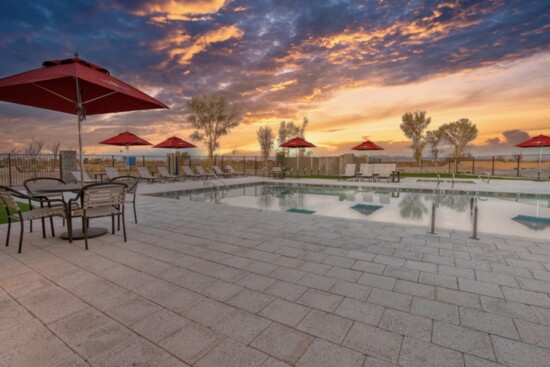 Pool at Coachella Lakes RV Resort