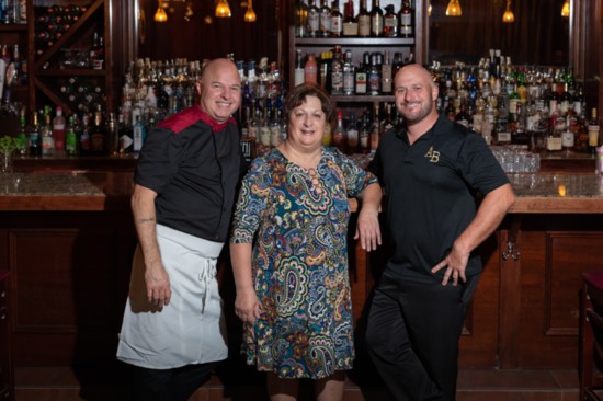 Executive Chef Frank Rossitto, Nella Valenti and Gianni Valenti