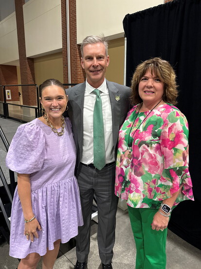Allison Spence and Jana Morris from CSRA City Lifestyle with David Hodges