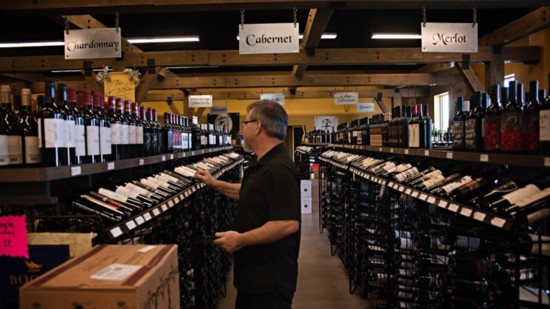 Sommelier James Andrews is the wine expert at Parkhills South Liquor & Wines. 
